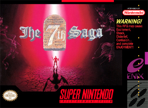 ★送料無料★北米版 スーパーファミコン SNES 7th Saga エルナード