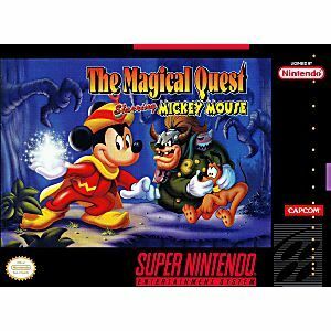 * бесплатная доставка * Северная Америка версия Super Famicom Magical Quest Starring Mickey Mouse Mickey. magical приключения SNES