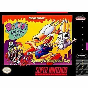 ★送料無料★北米版 スーパーファミコン SNES Rocko's Modern Life ロッコーのモダンライフ