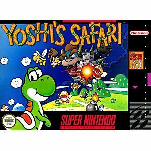 ★送料無料★北米版 スーパーファミコン SNES Yoshi's Safari ヨッシーのロードハンティング