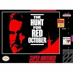 ★送料無料★北米版 Hunt for Red October レッド・オクトーバーを追え! スーパーファミコン SNES