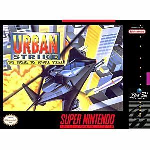 ★送料無料★北米版 スーパーファミコン SNES Urban Strike アーバン ストライク