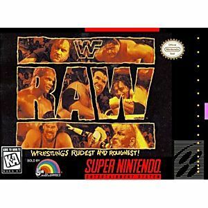 ★送料無料★北米版 スーパーファミコン SNES WWF Raw スーパー レッスルマニア プロレス