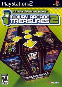 海外限定版 海外版 プレイステーション2 ミッドウェイアーケードトレジャーズ Midway Arcade Treasures 2