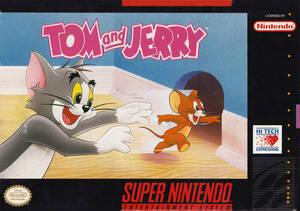 ★送料無料★北米版 スーパーファミコン SNES Tom & Jerry トムとジェリー
