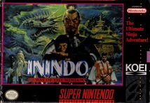 ★送料無料★北米版 スーパーファミコン SNES Inindo Way of the Ninja 伊忍道 打倒信長_画像1