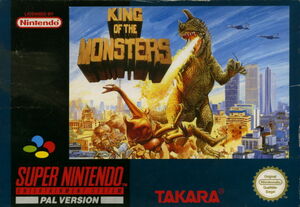 ★送料無料★北米版 スーパーファミコン King of the Monsters キング・オブ・モンスターズ SNES