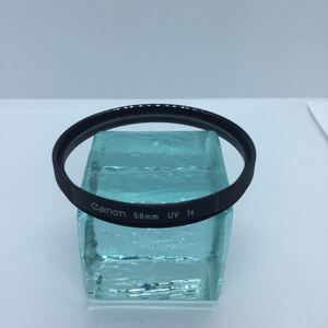 ★送料無料★キヤノン CANON フイルター UV 1x 58ｍｍ