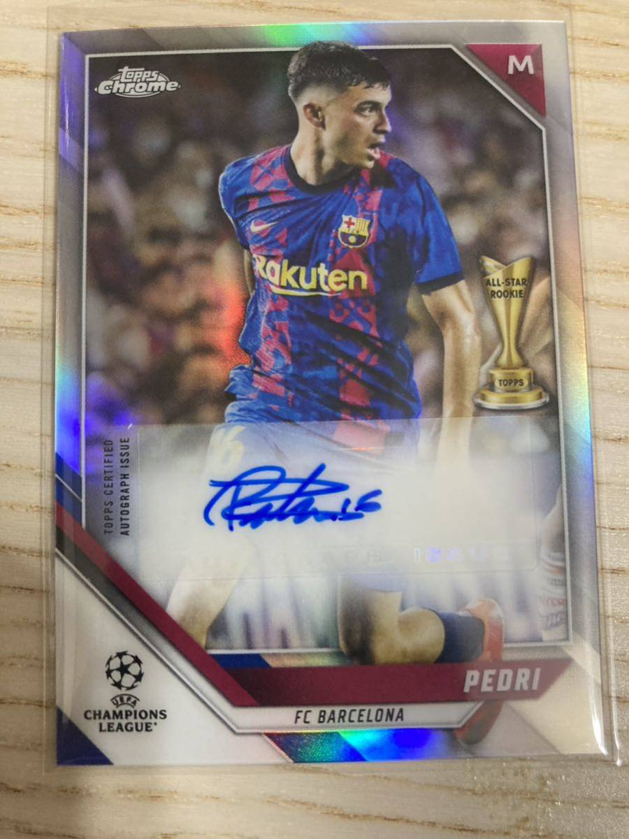 紺×赤 【25枚限定!サッカー直筆サイン】レヴァンドフスキ panini auto