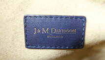 J&M Davidson ジェイアンドエムデヴィッドソン カーニバル L フリンジバッグ ショルダーバッグ ネイビー_画像9