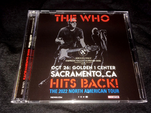Empress Valley ★ The Who -「Sacramento 2022」2CD-R