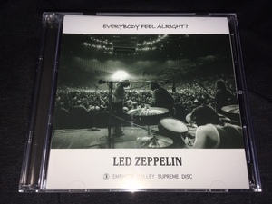 入手困難！Empress Valley ★ Led Zeppelin -「Everybody Feel Alright?」プレス2CD