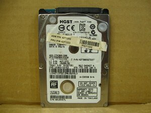 ▽HGST HTS725050A7E630 500GB SATA 7200rpm 32MB 2.5型 7mm 中古 2