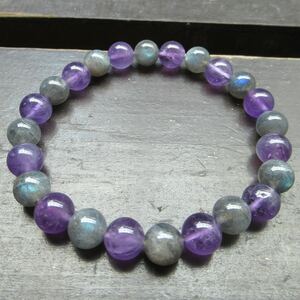  amethyst x Rav lado light bracele natural stone Power Stone 