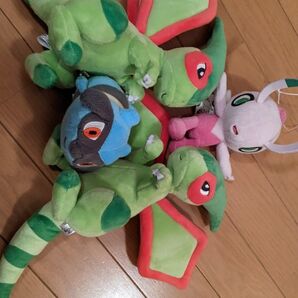 ポケモンぬいぐるみ フライゴン リオル セルビィ