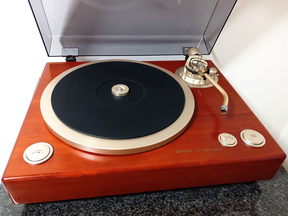 取扱店舗限定アイテム DENON DP-1300mkⅡ 動作品 レコードプレーヤー