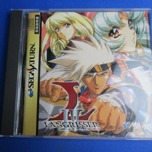 ◆ラングリッサー4 セガサターン ソフト◆LANGRISSERⅣ 特製ピンバッジ付き シミュレーション T-2505G SEGASATURN♪R-230111の画像2