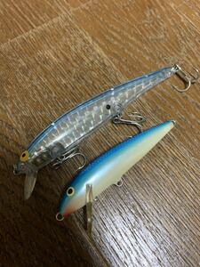 希少☆RAPALA COUNT DOWN CD9 ラパラ カウントダウン☆ジャパンカラー ☆ ボーマー ( BOMBER ) LONG A ボーマー ロングA ☆2個セット売り。