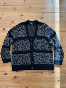 グラム glamb Kelog border cardigan ケロッグボーダーカーディガン レオパード ニルヴァーナ