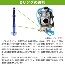 パイロットスクリュー CRF 150R 250R 250X / KX 250F 450F / KTM 250SX-F / YZ450F 250F WR 250F / RM-Z250 キャブ 調整 FCR-MX 赤 レッド_画像4