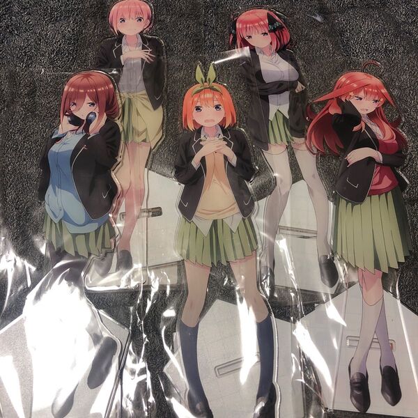 引退品 五等分の花嫁 描き下ろしアクリルフィギュアL 告白 全5種