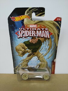 ■ HOTWHEELS ホットウィール『MARVEL ULTIMATE SPIDER-MAN 1/64 ETTORIUM スパイダーマンサンドマン ミニカー』