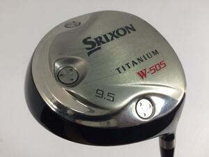 即決 お買い得品！中古 スリクソン(SRIXON) W-505 ドライバー(ルール適合) 1W SRIXON SV-3003J 9.5 S