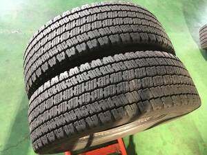 e960-3-1 ☆245/70R19.5 中古2本 ミシュラン ウィンターグリップ+（スタッドレス）2019年製！ k70