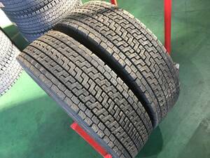 e972-3-1 ☆245/70R19.5 中古2本♪ ヨコハマ ZEN903ZW（スタッドレス）2019年製！ k70