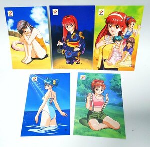 [ including in a package OK] Tokimeki Memorial # Konami # not for sale # postcard # 5 pieces set 