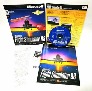 【同梱OK】 Microsoft Flight Simulator 98 ■ フライトシミュレーター ■ Windows 95 / 98