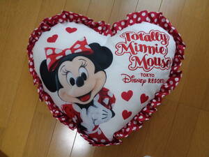  Disney * photography * Heart *to-ta Lee minnie * Minnie Mouse * dot * Heart * cushion * Tokyo Disney resort * new goods * interior 