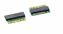 【新品】Macbook Air Pro 2013-2017用 M.2 NVMe/AHCI SSD 変換アダプター【A1398 A1502 A1465 A1466 A1419 A1347 A1418 ME253 MD878 】_画像1