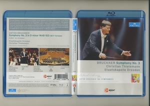 Blu-ray* Brooke na- symphony no. 3 number tea re man shuta-tsuka Pele * dress ten2016 Bruckner Christian Thielemann Staatskapelle