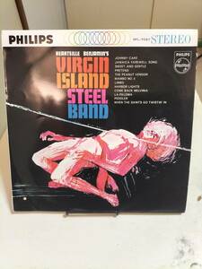 カリブ・スティールパン国内盤レコード　Heartsile Benjamins Virgin Island Steel Band 熱狂のリンボー