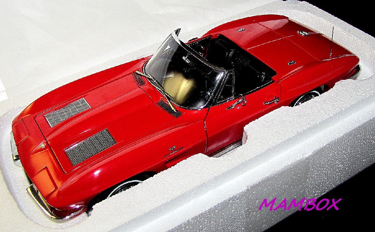 限定6000台 オートアート 1/18 シボレーコルベット コンパーチブル