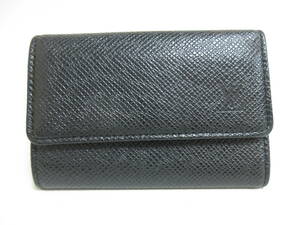 10349◆【SALE】LOUIS VUITTON ルイヴィトン タイガ M30532 ミュルティクレ6 アルドワーズ 6連キーケース MADE IN FRANCE 中古 USED