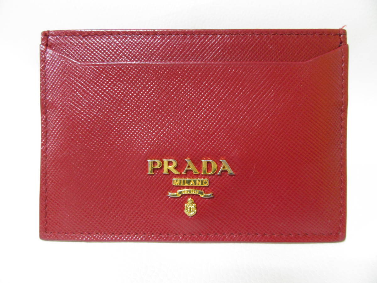 PRADA プラダ カードケース 名刺入れ/定期入れ ファッション小物 レディース 半額販売