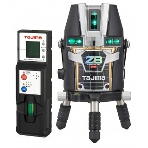 TAJIMA タジマ レーザー墨出し器 ZERO BLUEリチウム-KJC 受光器セット ZEROBL-KJC + RCV-G 1年保証・保険付 フルライン