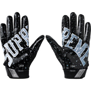 新品 18AW Supreme x Nike Vapor Jet 4.0 Football Gloves Mサイズ ナイキ フットボール グローブ 手袋 Black ブラック