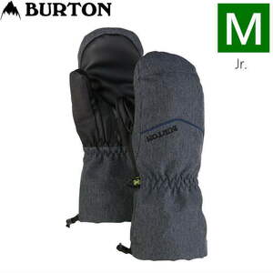 ○ BURTON KIDS PROFILE MITTEN Denim Mサイズ バートン グローブ スキー スノーボード キッズ ジュニア 5本指 手袋