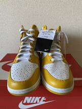 ナイキ ウィメンズ ダンク ハイ ダークサルファ　27.5cm NIKE WMNS DUNK HIGH DARK SULFUR_画像4