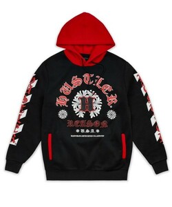 BG59)REASON CLOTHING HUSTLER プルオーバーパーカー/HU-f01/M/USサイズ/リーズンクロージング