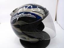 【送料無料】美品 SHOEI ショウエイ J-FORCE2 J-FORCEII Third-Eyeカスタムペイント品 Lサイズ 新品の内装に交換済み ハーレー_画像5