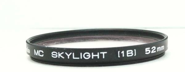 レンズプロテクター　Kenko MC SKYLIGHT(1B) 52mm (G1938)