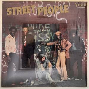 Funk Soul LP - Street People - Street People - Vigor - NM - シュリンク付