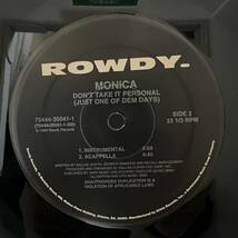R&B 12 - Monica - Don't Take It Personal (Just One Of Dem Days) - Rowdy - VG+ - シュリンク付_画像4