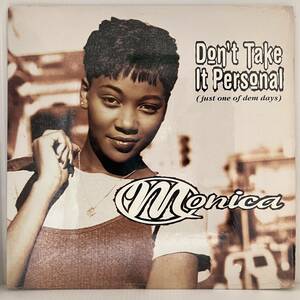 R&B 12 - Monica - Don't Take It Personal (Just One Of Dem Days) - Rowdy - VG+ - シュリンク付