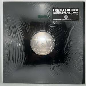 Hip Hop 12 - C$ Money & DJ Chase - Ladies Can I Have Your Attention - Stones Throw - VG+ - シュリンク付