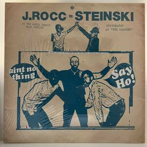 Hip Hop 12 - J.Rocc b/w Steinski - Ain't No Thing / Say Ho! - Stones Throw - VG+ - シュリンク付